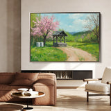 Landscape 265 Canvas Art 18" x 24" / 45 x 60 cm / Black