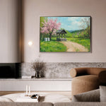 Landscape 265 Canvas Art 18" x 24" / 45 x 60 cm / Black
