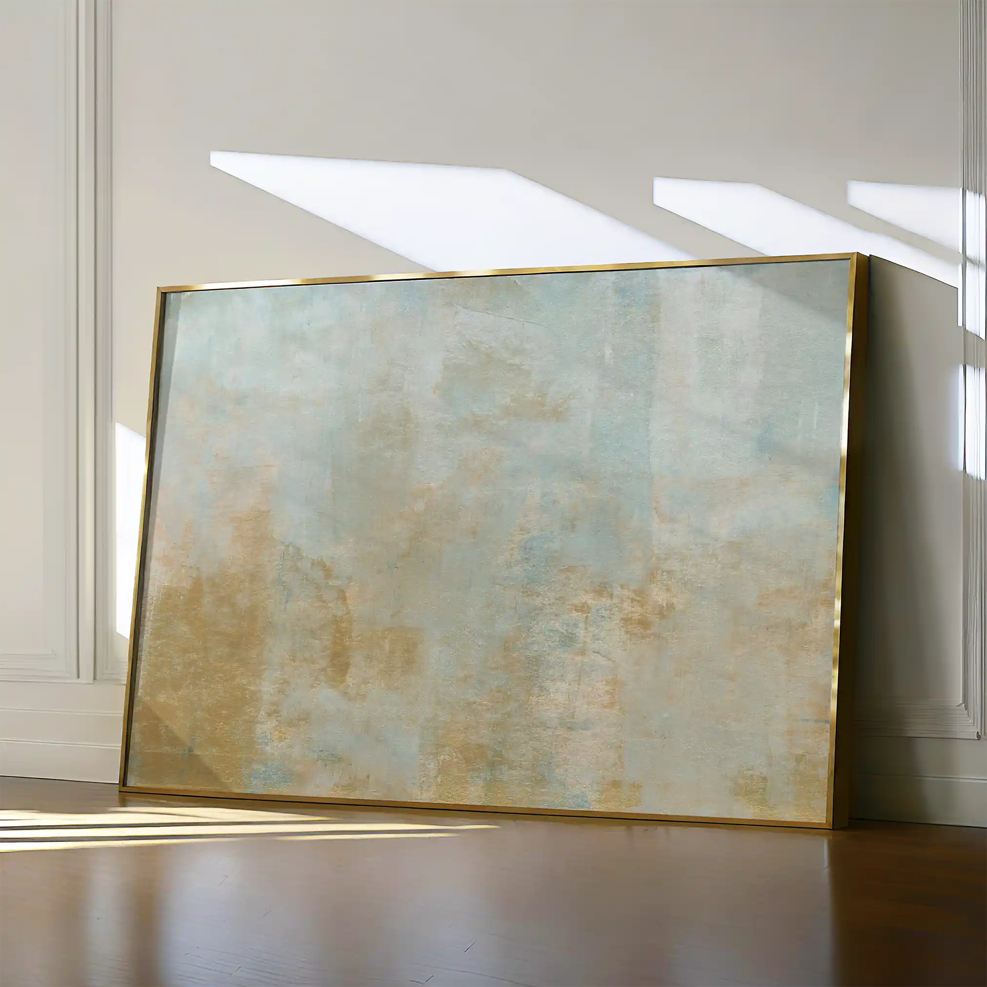 Abstract 266 Canvas Art 18" x 24" / 45 x 60 cm / Black