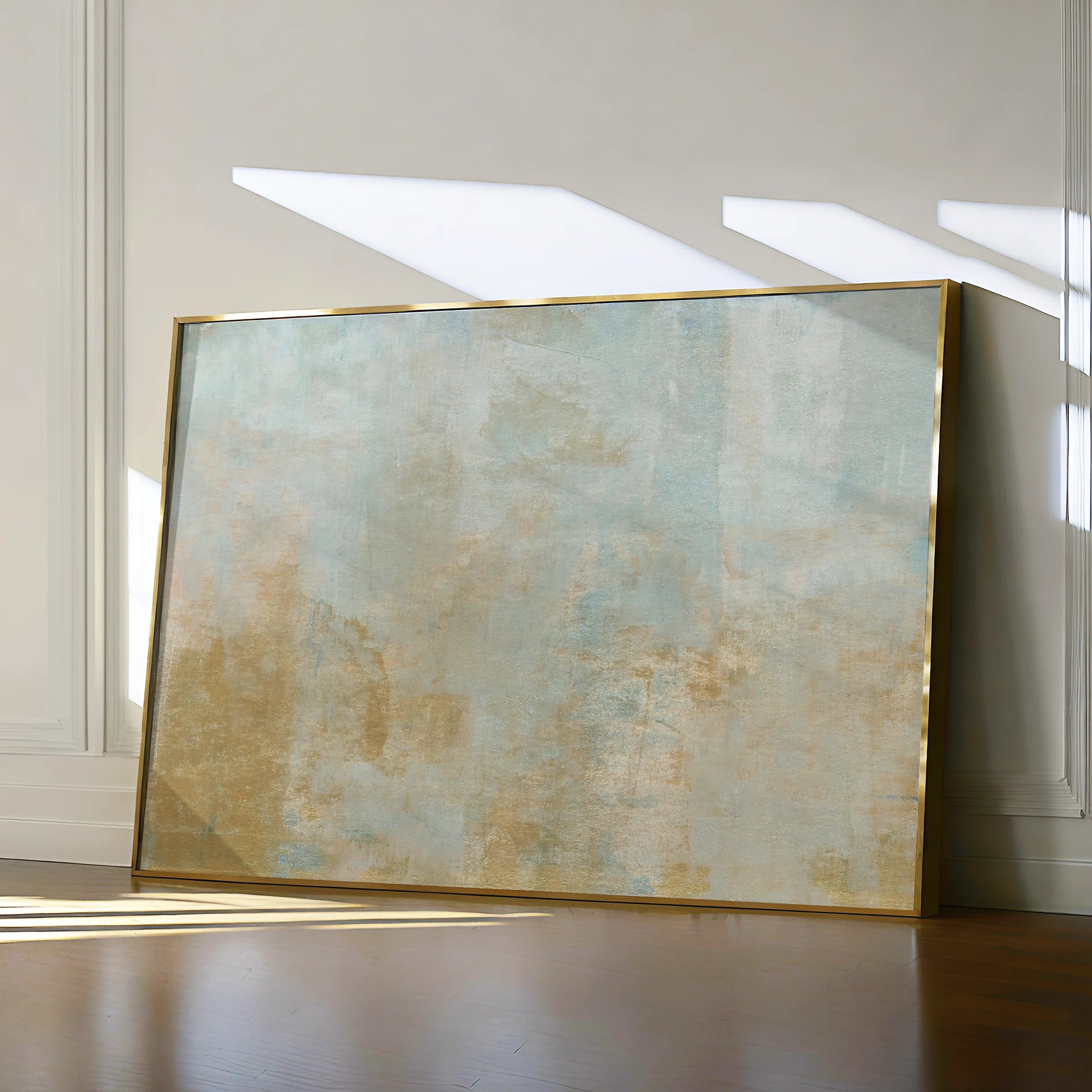 Abstract 266 Canvas Art 18" x 24" / 45 x 60 cm / Black