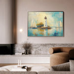 Landscape 266 Canvas Art 18" x 24" / 45 x 60 cm / Black