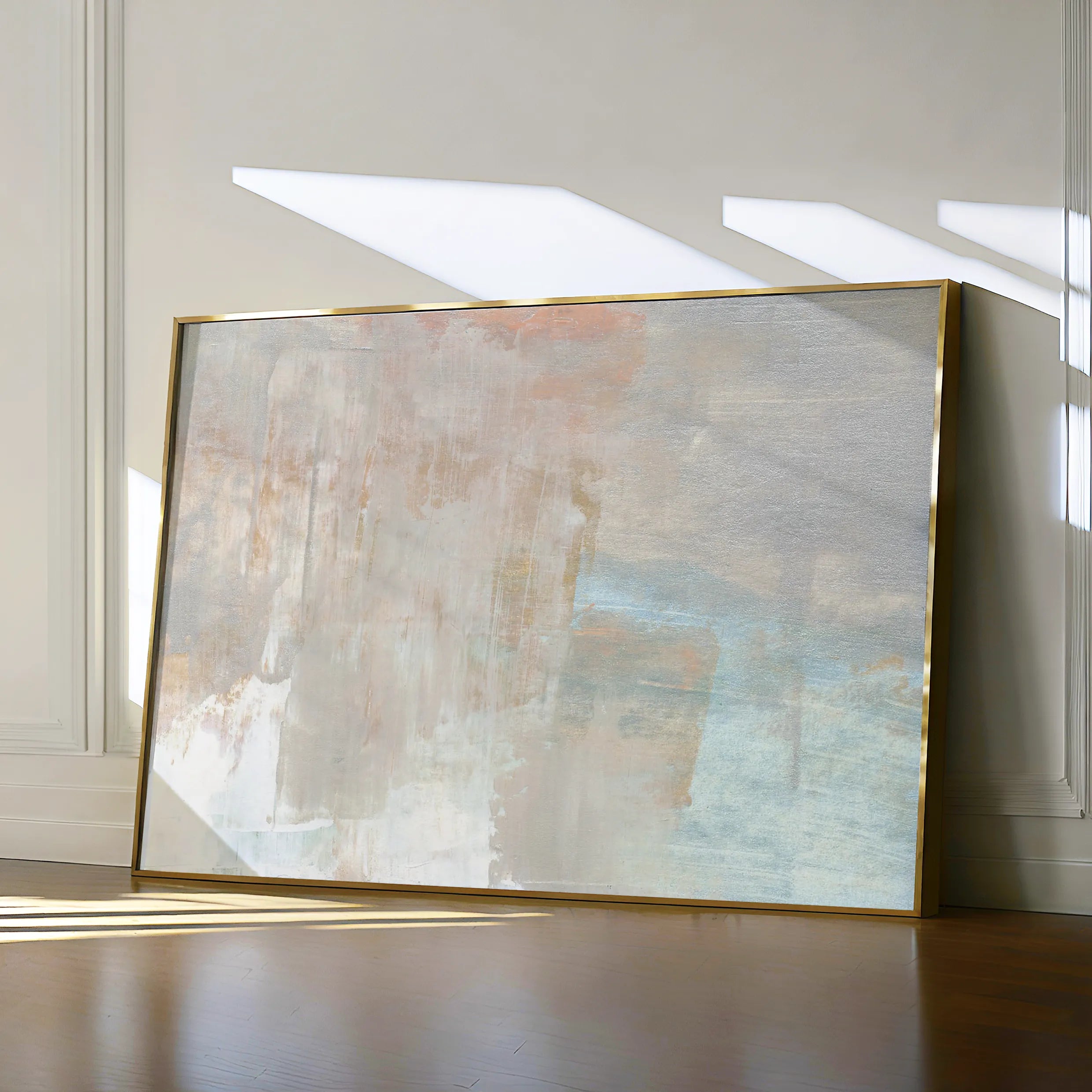 Abstract 267 Canvas Art 18" x 24" / 45 x 60 cm / Black