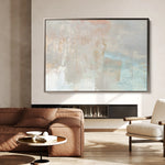 Abstract 267 Canvas Art 18" x 24" / 45 x 60 cm / Black