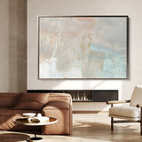 Abstract 267 Canvas Art 18" x 24" / 45 x 60 cm / Black