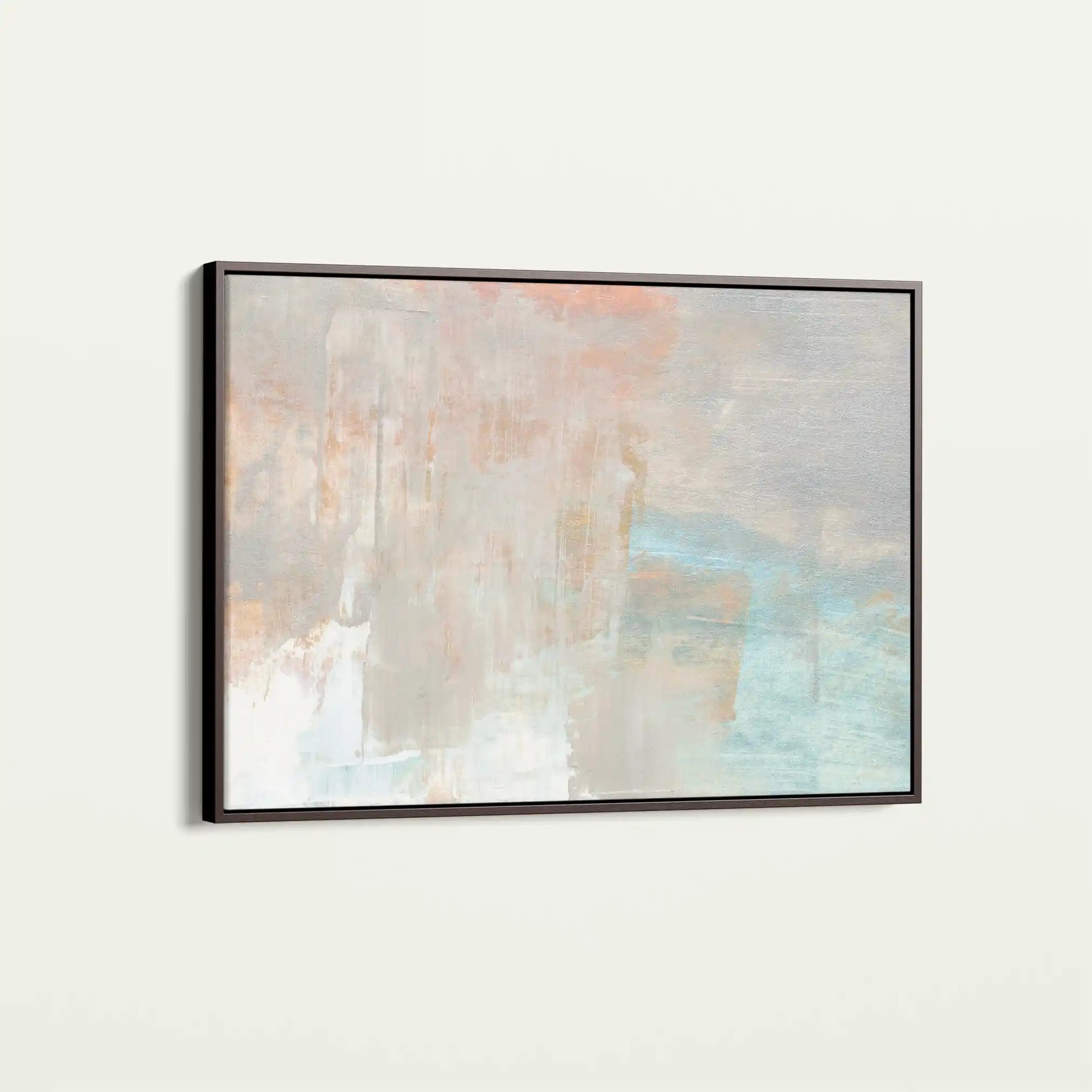 Abstract 267 Canvas Art 60 x 40 cm / Black