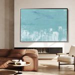 Abstract 268 Canvas Art 18" x 24" / 45 x 60 cm / Black