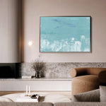 Abstract 268 Canvas Art 18" x 24" / 45 x 60 cm / Black
