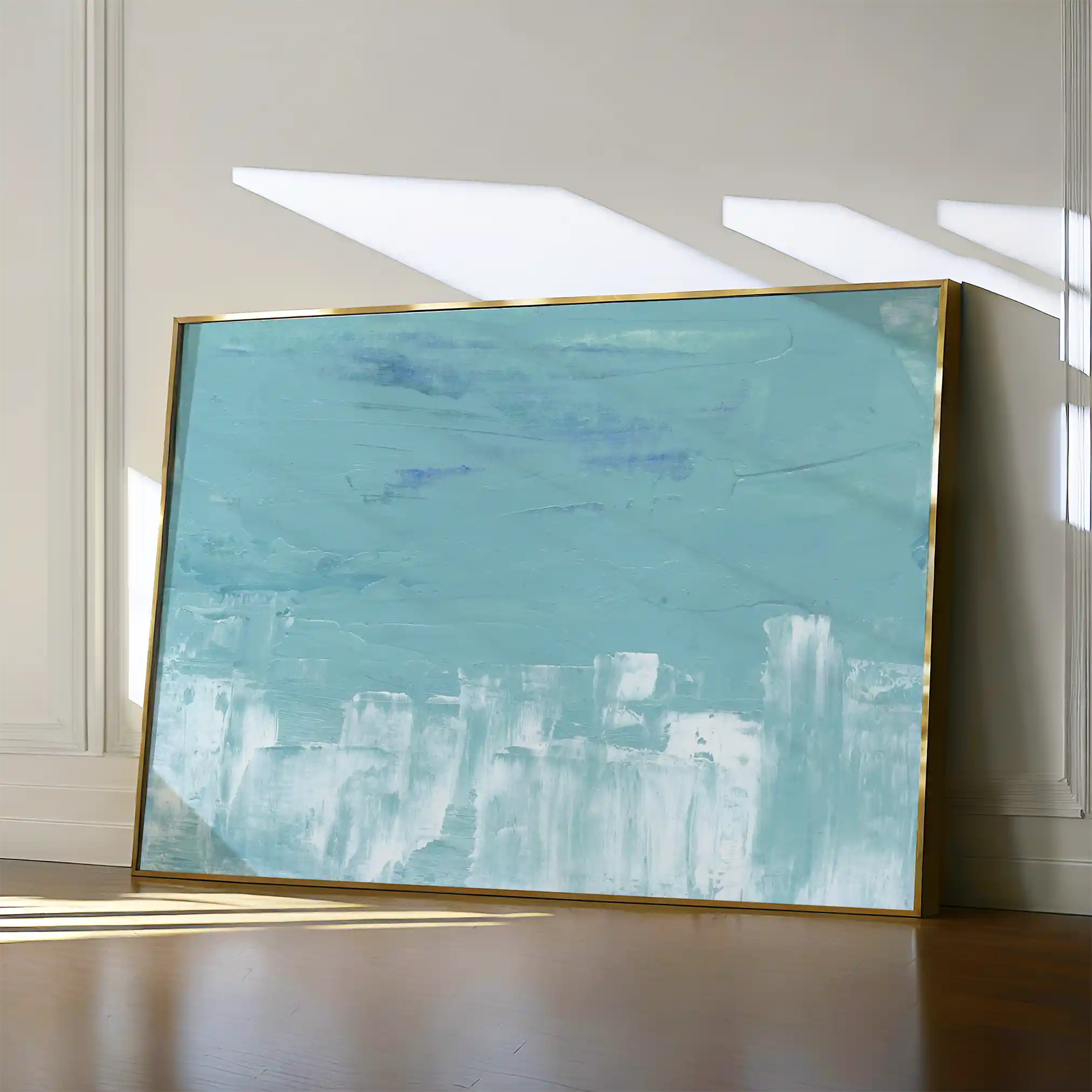 Abstract 268 Canvas Art 60 x 40 cm / Black