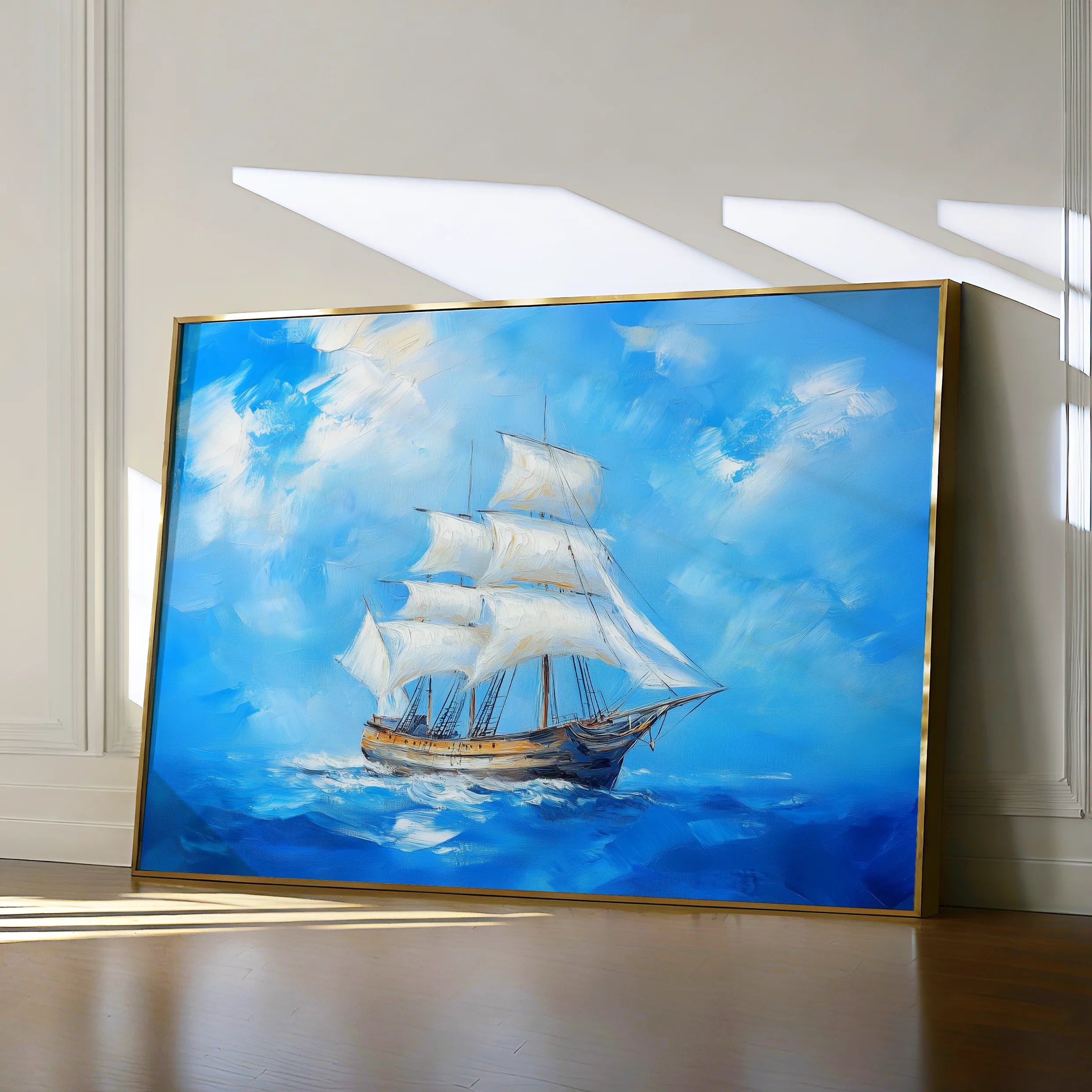 Landscape 268 Canvas Art 18" x 24" / 45 x 60 cm / Black