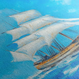 Landscape 268 Canvas Art 18" x 24" / 45 x 60 cm / Black