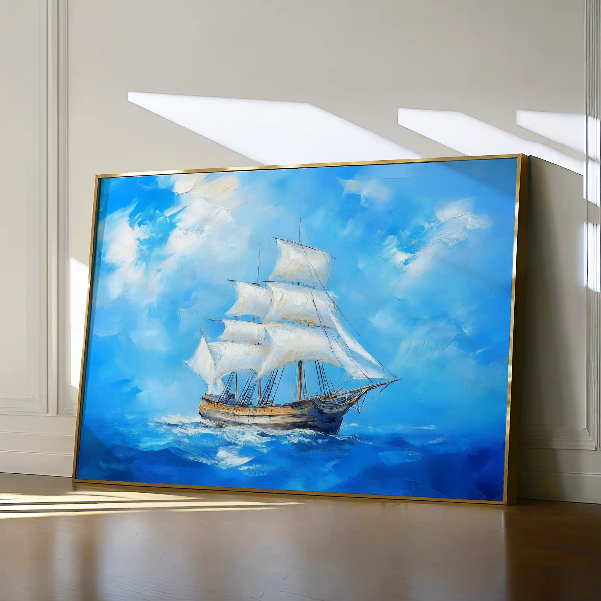 Landscape 268 Canvas Art 60 x 40 cm / Black
