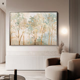 Floral 269 Canvas Art 18" x 24" / 45 x 60 cm / Black