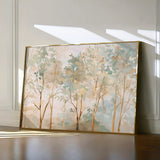 Floral 269 Canvas Art 18" x 24" / 45 x 60 cm / Black
