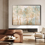 Floral 269 Canvas Art 18" x 24" / 45 x 60 cm / Black