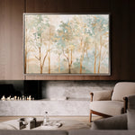 Floral 269 Canvas Art 18" x 24" / 45 x 60 cm / Black