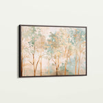 Floral 269 Canvas Art 18" x 24" / 45 x 60 cm / Black