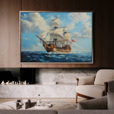 Landscape 269 Canvas Art 18" x 24" / 45 x 60 cm / Black