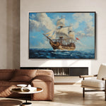 Landscape 269 Canvas Art 18" x 24" / 45 x 60 cm / Black