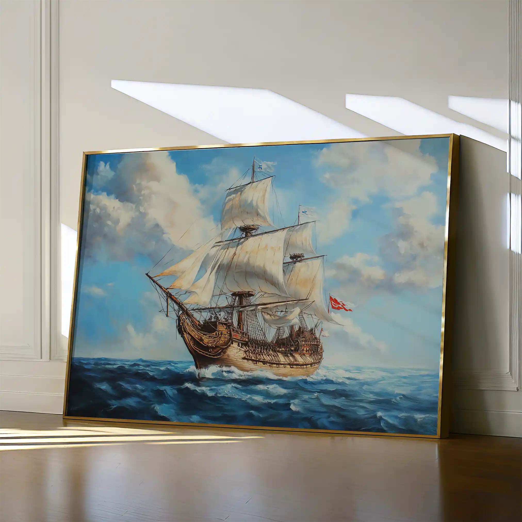 Landscape 269 Canvas Art 60 x 40 cm / Black