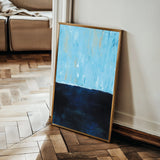 Abstract 270 Canvas Art 18" x 24" / 45 x 60 cm / Black