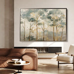 Floral 270 Canvas Art 60 x 40 cm / Black