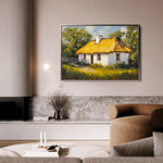 Landscape 270 Canvas Art 18" x 24" / 45 x 60 cm / Black
