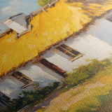 Landscape 270 Canvas Art 18" x 24" / 45 x 60 cm / Black