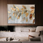 Floral 271 Canvas Art 18" x 24" / 45 x 60 cm / Black