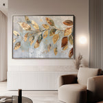 Floral 271 Canvas Art 18" x 24" / 45 x 60 cm / Black