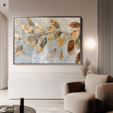 Floral 271 Canvas Art 18" x 24" / 45 x 60 cm / Black