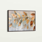 Floral 271 Canvas Art 18" x 24" / 45 x 60 cm / Black