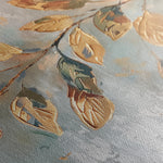 Floral 271 Canvas Art 18" x 24" / 45 x 60 cm / Black