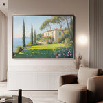 Landscape 271 Canvas Art 18" x 24" / 45 x 60 cm / Black