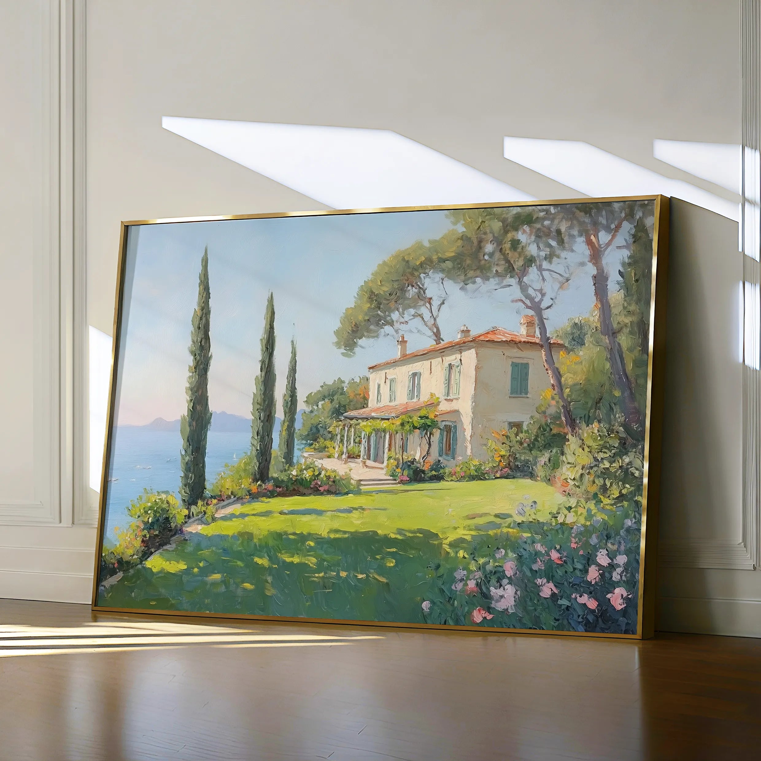 Landscape 271 Canvas Art 18" x 24" / 45 x 60 cm / Black