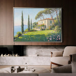 Landscape 271 Canvas Art 60 x 40 cm / Black