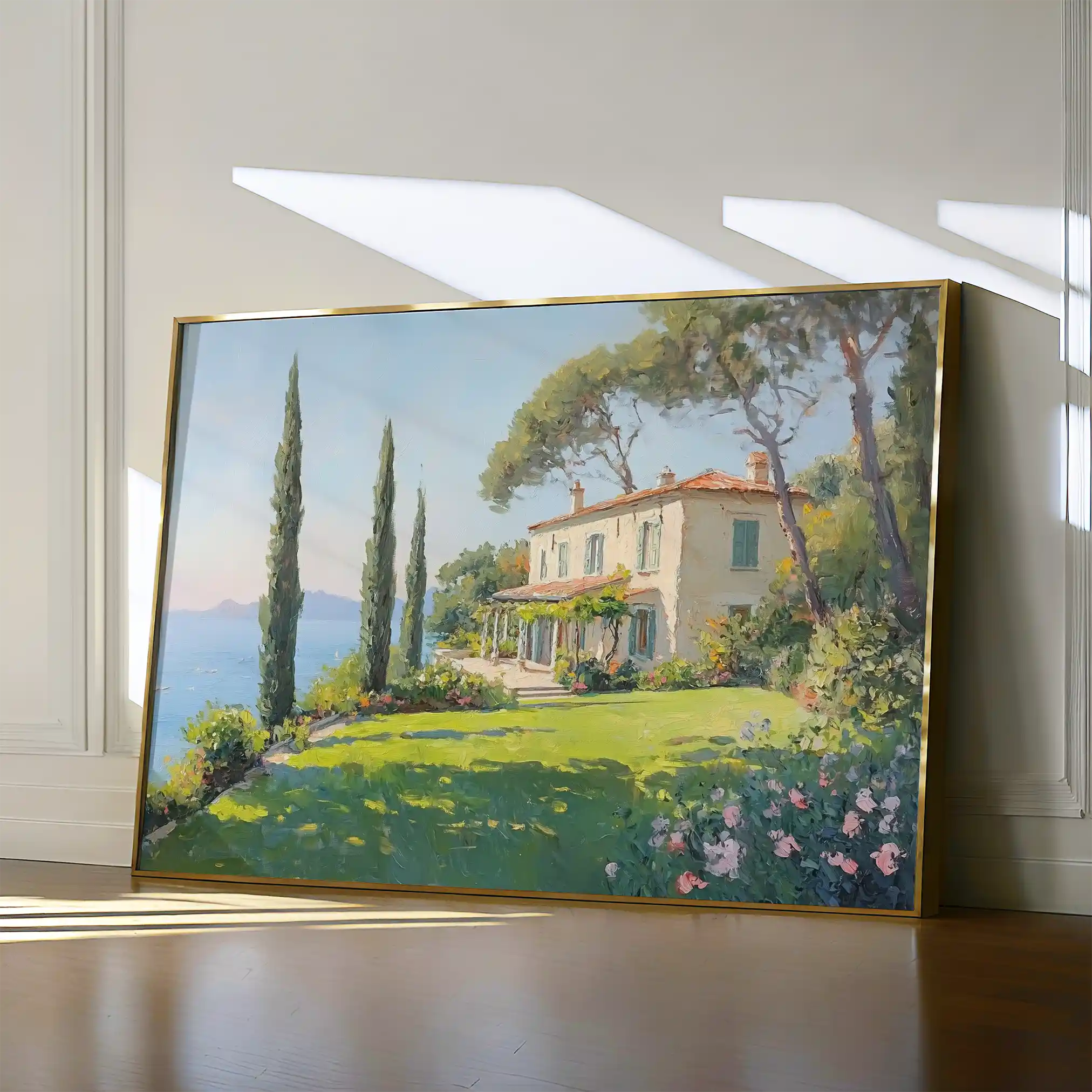 Landscape 271 Canvas Art 60 x 40 cm / Black
