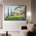 Landscape 271 Canvas Art 60 x 40 cm / Black
