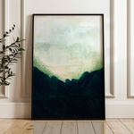 Abstract 272 Canvas Art 18" x 24" / 45 x 60 cm / Black