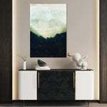 Abstract 272 Canvas Art 18" x 24" / 45 x 60 cm / Black