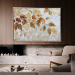 Floral 272 Canvas Art 18" x 24" / 45 x 60 cm / Black