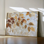 Floral 272 Canvas Art 60 x 40 cm / Black