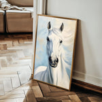 Horses 272 Canvas Art 18" x 24" / 45 x 60 cm / Black
