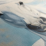 Horses 272 Canvas Art 18" x 24" / 45 x 60 cm / Black