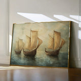 Landscape 272 Canvas Art 18" x 24" / 45 x 60 cm / Black