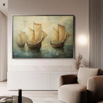 Landscape 272 Canvas Art 18" x 24" / 45 x 60 cm / Black