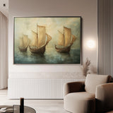 Landscape 272 Canvas Art 18" x 24" / 45 x 60 cm / Black