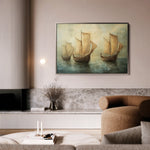 Landscape 272 Canvas Art 18" x 24" / 45 x 60 cm / Black