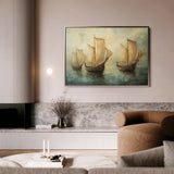 Landscape 272 Canvas Art 18" x 24" / 45 x 60 cm / Black