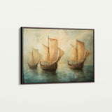 Landscape 272 Canvas Art 18" x 24" / 45 x 60 cm / Black