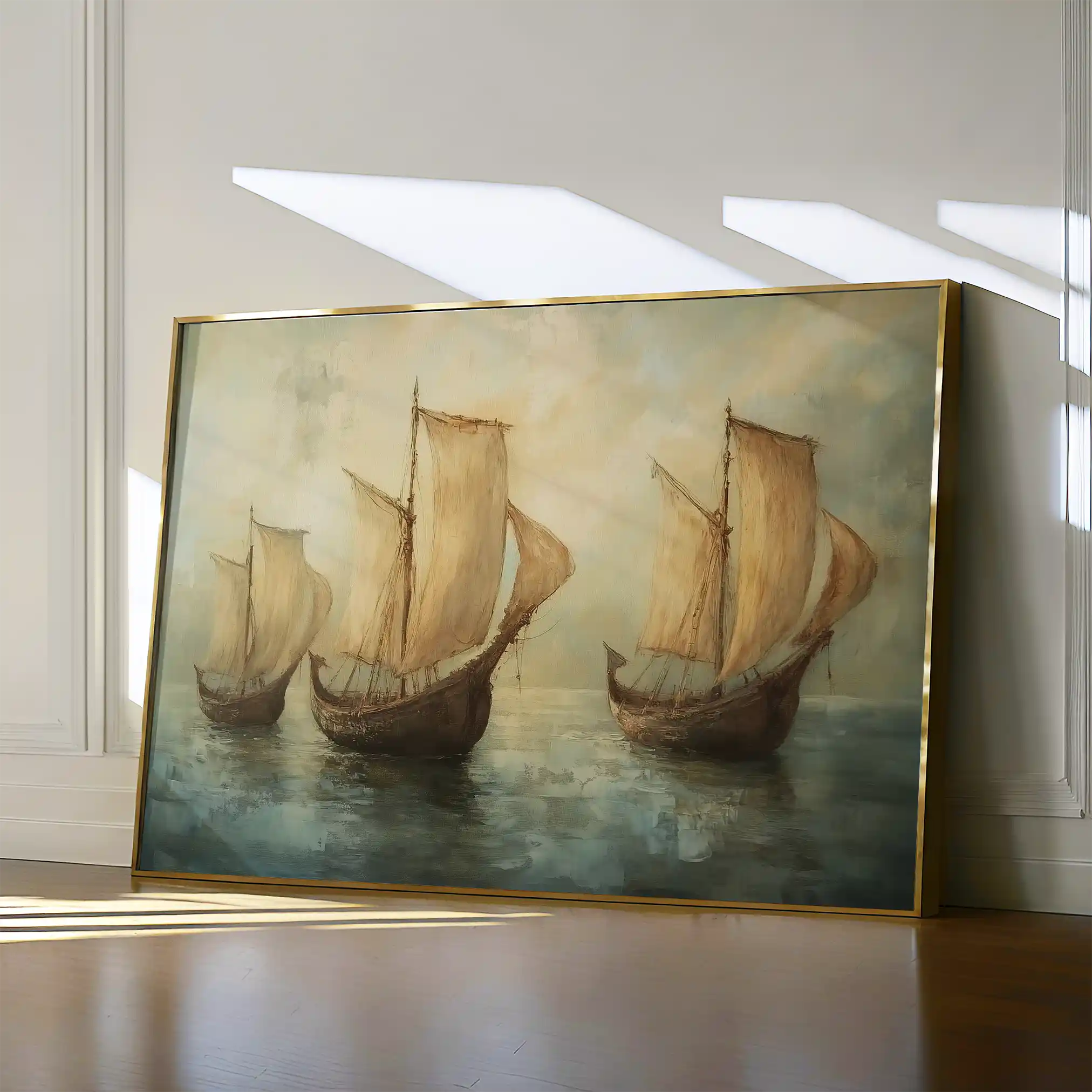 Landscape 272 Canvas Art 60 x 40 cm / Black